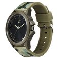 Fastrack Tees Wanderlust Quartz Analog Black Dial Silicone Strap Watch for Unisex - image number 2