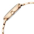 Vyb Starlet By Fastrack Quartz Analog Silver Dial Rose Gold Metal Strap Watch For Girls - image number 5