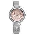 Fastrack Stunners X Quartz Analog Pink Dial Stainless Steel Strap Watch For Girls - image number 1
