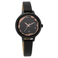 Fastrack Uptown Retreat Quartz Analog Black Dial Leather Strap Watch for Girls - image number 1