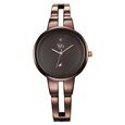Fastrack Vyb Halo Quartz Analog Brown Dial Metal Strap Watch for Girls - image number 1