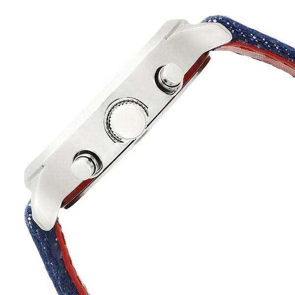 Fastrack Denim Quartz Multifunction Blue Dial Denim Strap Watch for Girls - image number 3