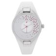 Fastrack Quartz Analog White Dial Leather Strap Watch for Girls - image number 0
