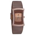 Fastrack Pulse Quartz Analog Black Dial Stainless Steel Strap Watch for Girls