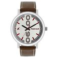 Fastrack Bold Quartz Analog Brown Dial Stainless Steel Strap Watch for Guys