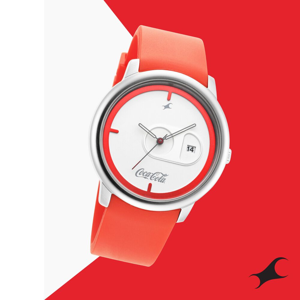 Fastrack Coca Cola Edition By Fastrack Quartz Analog with Date