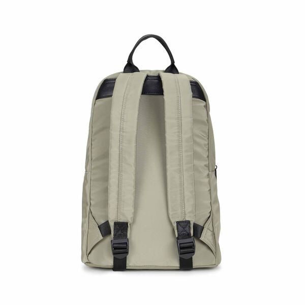 Olive edge nylon backpack - image number 4