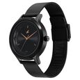 Fastrack Fleek Quartz Analog Black Dial Stainless Steel Strap Watch For Girls - image number 2