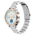 Fastrack All Nighters Quartz Analog White Dial Stainless Steel Strap Watch for Girls - image number 2