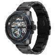 Fastrack Automatics Black Dial Black Stainless Steel Strap Watch For Guys - image number 3