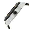 Fastrack Quartz Analog Silver Dial Leather Strap Watch for Guys - image number 2