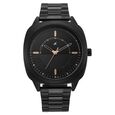 Fastrack Stunners Quartz Analog Blue Dial Grey Leather Strap Watch For Guys