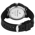 Fastrack Tees Wanderlust Quartz Analog Black Dial Silicone Strap Watch for Unisex - image number 4