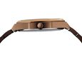 Vyb Maverick By Fastrack Quartz Analog Brown Dial Brown Stainless Steel Strap Watch For Guys - image number 7