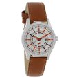 Fastrack Warpaint Quartz Analog Silver Dial Leather Strap Watch for Girls - image number 1