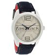 Fastrack Denim Quartz Analog Silver Dial Denim Strap Watch for Guys - image number 1