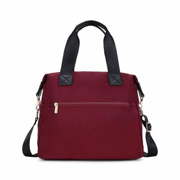 Cherry Edge Nylon Satchel - image number 2