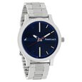 Fastrack Fundamentals Quartz Analog Blue Dial Stainless Steel Strap Watch for Guys - image number 1