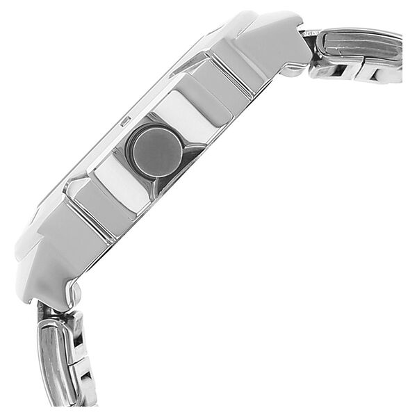 Fastrack Quartz Analog Orange Dial Stainless Steel Strap Watch for Girls - image number 2