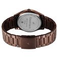 Fastrack Wild Quartz Analog Black Dial Brown Metal Strap Watch For Guys - image number 7