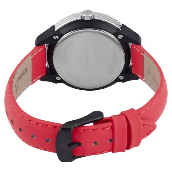 Fastrack Modular Quartz Analog Blue Dial Leather Strap Watch for Girls - image number 4