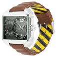 Fastrack Fastfit Quartz Analog with Day and Date Grey Dial Leather Strap Watch for Guys - image number 3