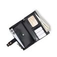 Black snapfold wallet - image number 6