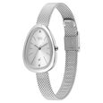 Vyb Prodigy By Fastrack Quartz Analog Silver Dial Metal Strap Watch For Girls - image number 3