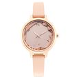 Fastrack Uptown Retreat Quartz Analog Pink Dial Leather Strap Watch for Girls - image number 2
