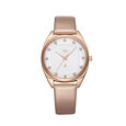 Fastrack Vyb Spotlight Quartz Analog Blue Dial Leather Strap Watch for Girls