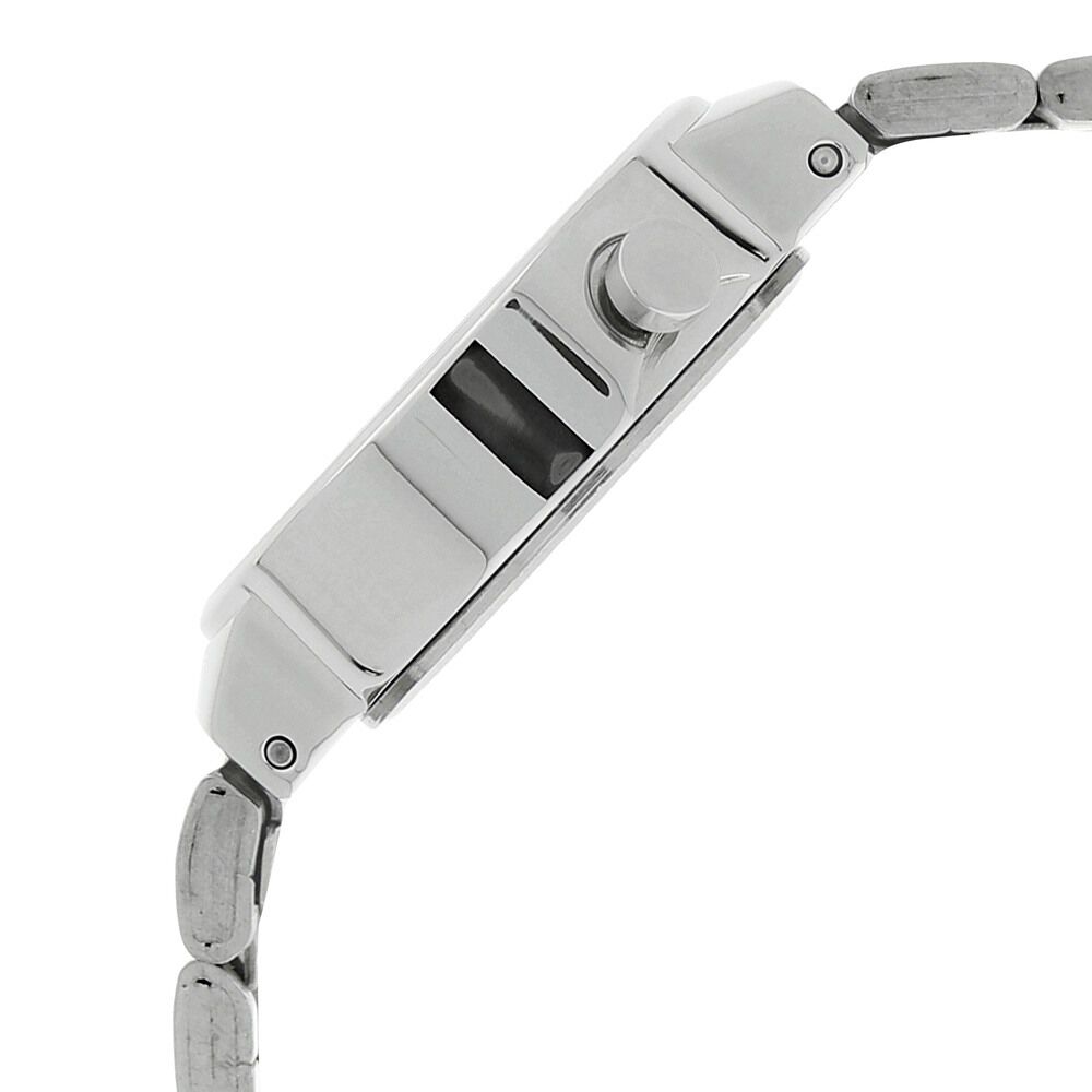 Buy Online Fastrack Checkmate Quartz Analog Green Dial Stainless Steel Strap Watch for Girls nm6149sm02 Fastrack