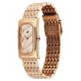 Fastrack Gelato rosegold analog bracelet watch with Caramel dial for Girls - image number 4