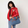 Denim Edge Satchel - image number 0