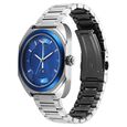 Fastrack Oceanyx Quartz Analog with Date Blue Dial Silver Strap Watch For Guys - image number 4