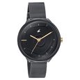 Fastrack Stunners Quartz Multifunction Black Dial Stainless Steel Strap Watch for Girls - image number 1