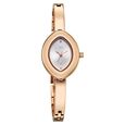 Vyb Luna By Fastrack Quartz Analog White Dial Rose Gold Metal Strap Watch For Girls - image number 1