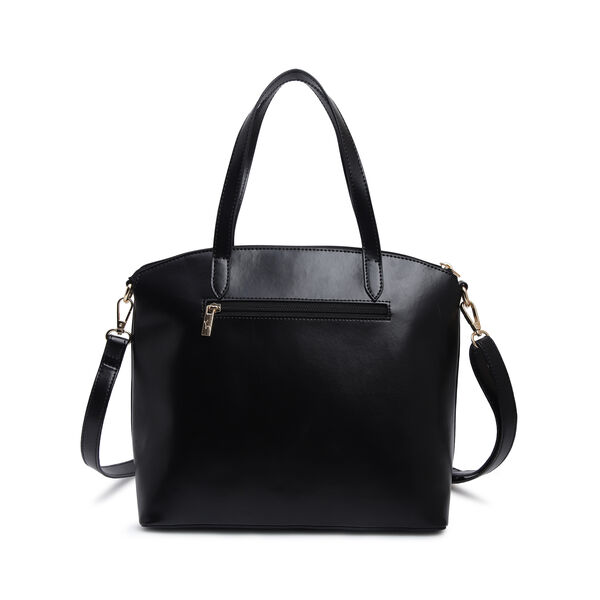 Fastrack Modern Satchel Bag for Women | Chic, Stylish Bag for Girls, Ladies, Women | Spacious Bag with Internal Organisers Made from High-Quality Faux Leather (Black) - image number 2
