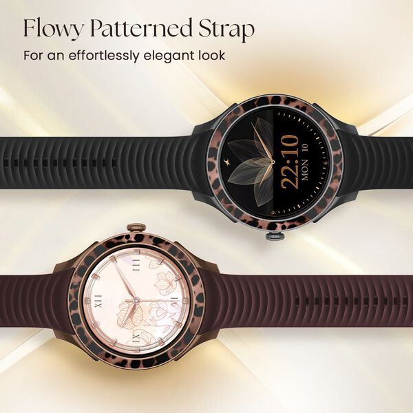 Fastrack Ella Women Smartwatch with 1.2" inch AMOLED Display, Patterned Bezel , AI Watchface & AI Chat, Functional Crown - image number 4