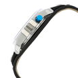 Fastrack Motorheads Quartz Analog Black Dial Leather Strap Watch for Girls - image number 2