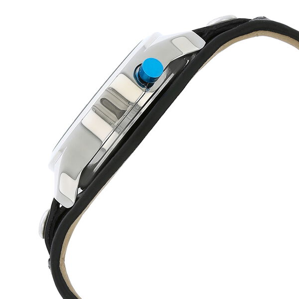 Fastrack Motorheads Quartz Analog Black Dial Leather Strap Watch for Girls - image number 2
