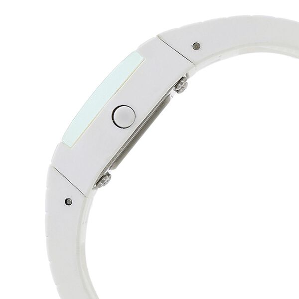 Fastrack Digital Green Dial Silicone Strap Watch for Girls - image number 2