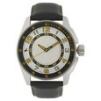 Fastrack Quartz Analog Silver Dial Leather Strap Watch for Guys - image number 0