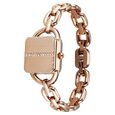 Vyb Prodigy By Fastrack Quartz Analog Maroon Dial Rose Gold Metal Strap Watch For Girls - image number 2