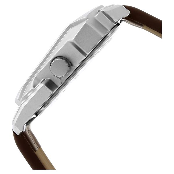 Fastrack Quartz Analog White Dial Leather Strap Watch for Guys - image number 2