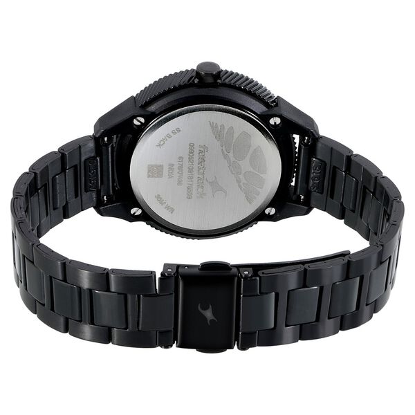 Fastrack Modular Quartz Analog Silver Dial Stainless Steel Strap Watch for Girls - image number 4