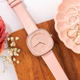 Fastrack Vyb Successor Quartz Analog Green Dial Leather Strap Watch For Girls