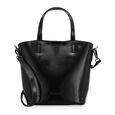 Fastrack Black Carryall Satchel with Zipper Pouch - image number 1