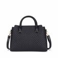 Noir gridelle satchel - image number 4