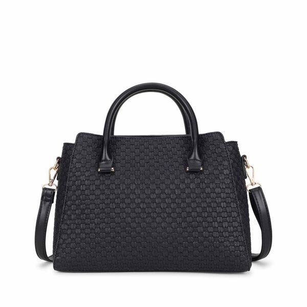 Noir gridelle satchel - image number 4