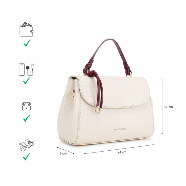 Fastrack Latte Chic Satchel - image number 8